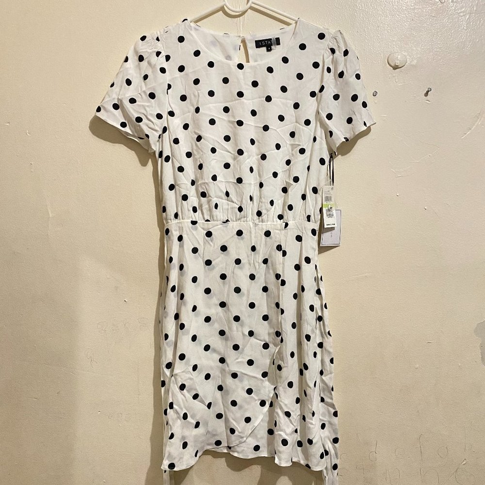 1State Polka Dot Dress Size 4